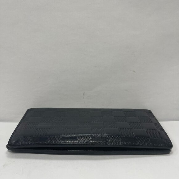 LOUIS VUITTON Damier Infini Portefeuille Bifold Wallet - Black - Preowned - Picture 6 of 13